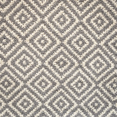 Geo Soft Loop Mat - Light Grey & White - image 2