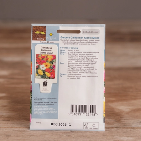 Gerbera Californian Giants Mix - image 2