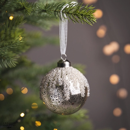 Glass Danna Bauble 8Cm