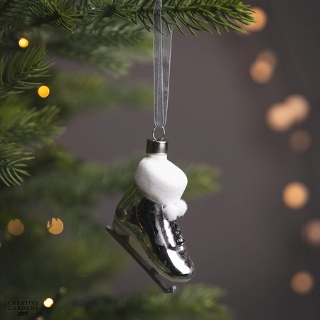 Glass Ice Skate Hanger 7Cm