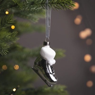 Glass Ice Skate Hanger 7Cm