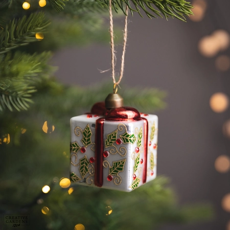 Glass Present Hanger 8Cm