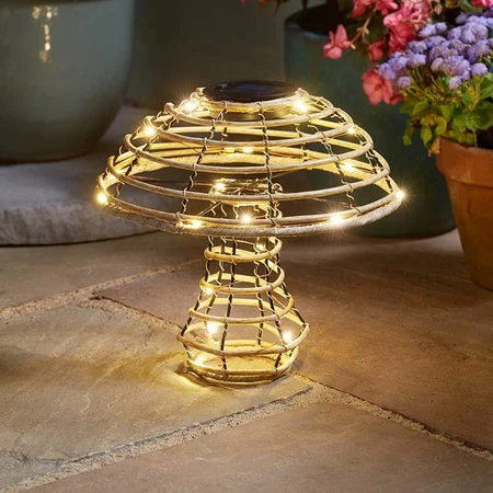 GlowCap Rattan Mushroom - Large