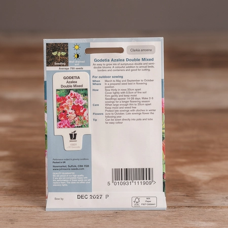 Godetia Azalea Double Mix - image 2