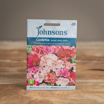 Godetia Dwarf Jewel Mix - image 1
