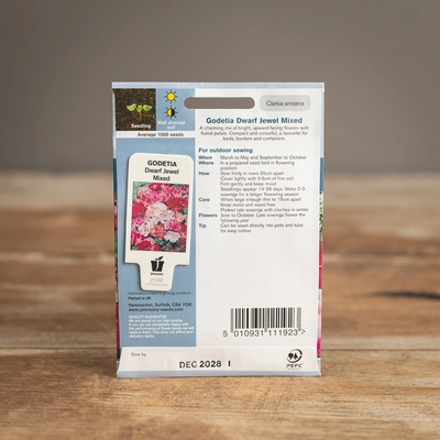 Godetia Dwarf Jewel Mix - image 2