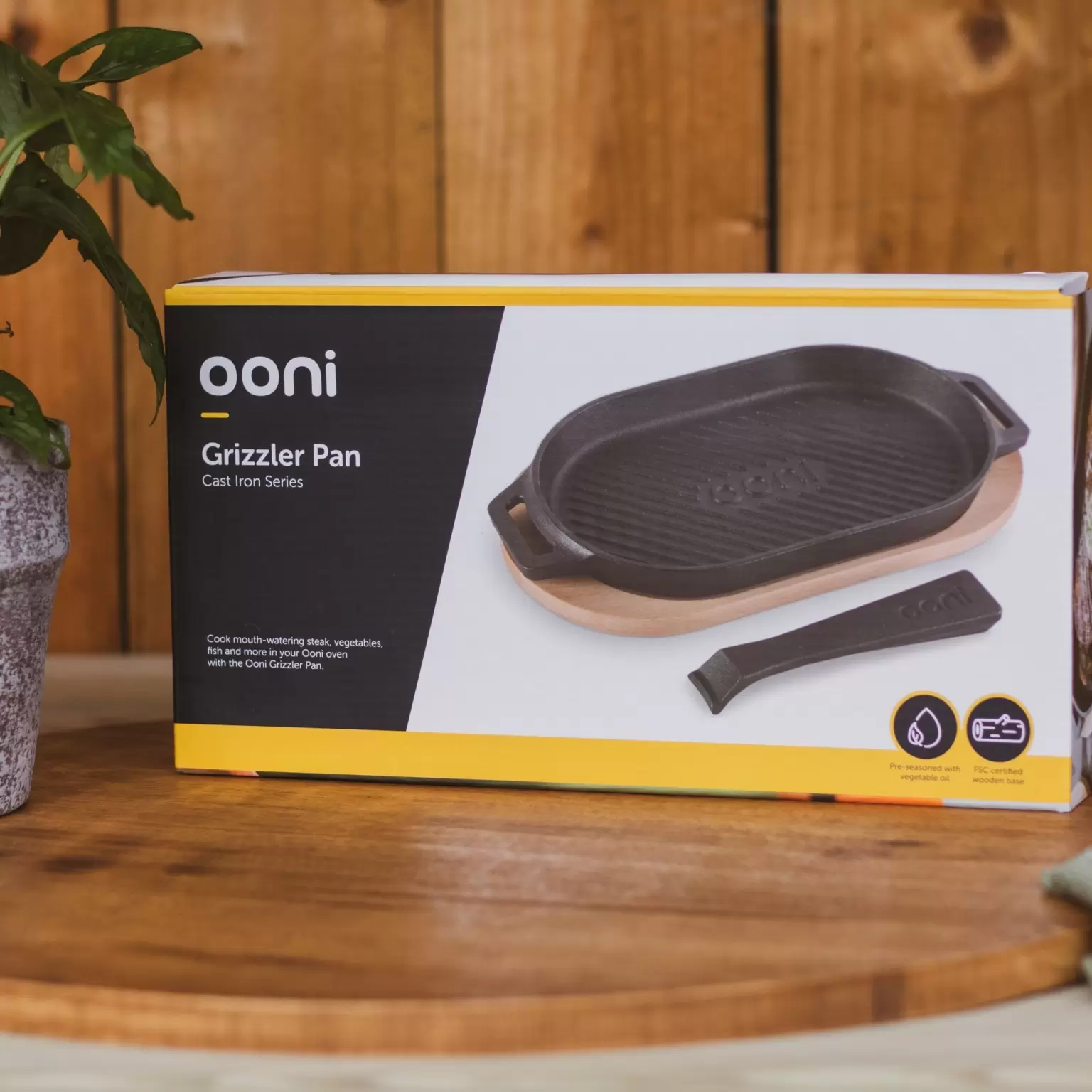 Ooni Cast Iron Grizzler Pan + Reviews