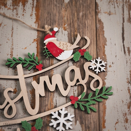 Hanger with Snowflakes - image 2