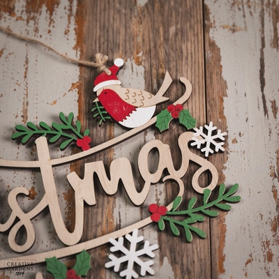 Hanger with Snowflakes - image 2