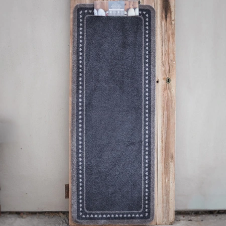Heart Printed Washable Runner Mat - image 1