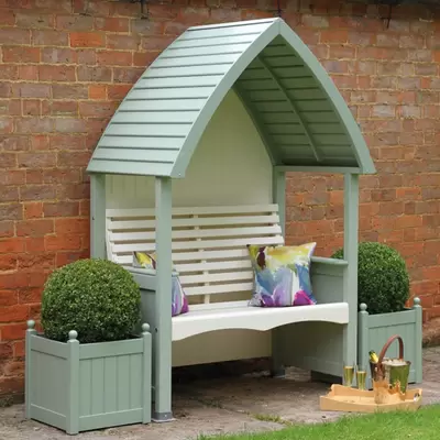Heritage Cottage Arbour - Sage & Cream from AFK
