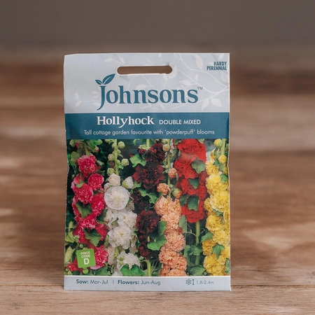 Hollyhock Double Mix - image 1