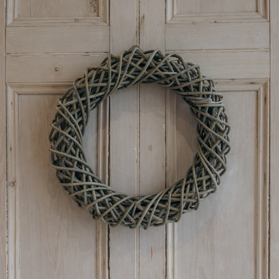 Ivyline Rattan Wreath 50cm - image 1