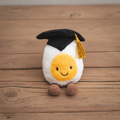Jelly Cat Amuseables Boiled Egg Graduation - image 2