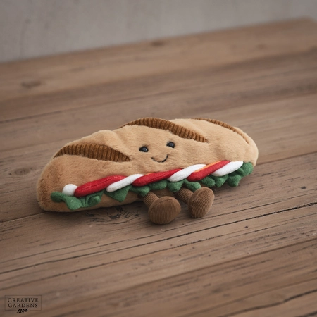 Jelly Cat Amuseables Caprese Baguette - image 3