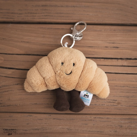 Jelly Cat Amuseables Croissant Bag Charm - image 1