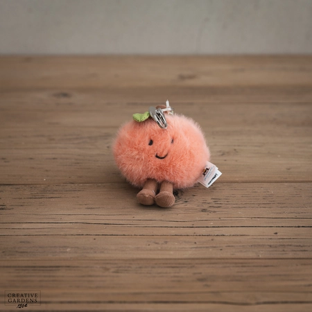 Jelly Cat Amuseables Peach Bag Charm - image 1