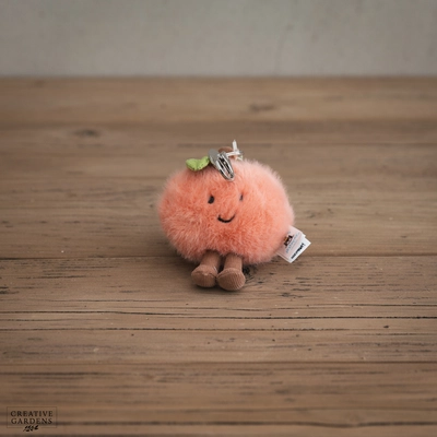 Jelly Cat Amuseables Peach Bag Charm - image 1