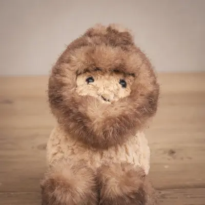 Jelly Cat Amuseables Peanut Yeti Outfit