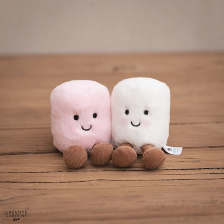 Jelly Cat Amuseables Pink and White Marshmallows - image 1