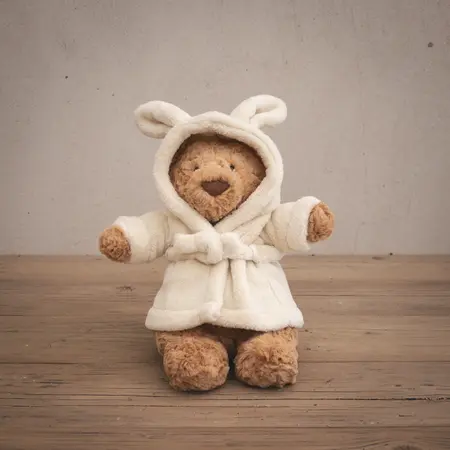 Jelly Cat Bartholomew Bear Bathrobe
