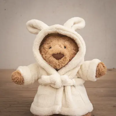 Jelly Cat Bartholomew Bear Bathrobe