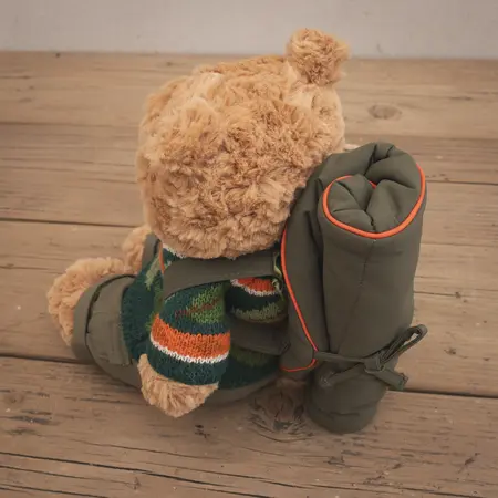 Jelly Cat Bartholomew Bear Hiking Outfit