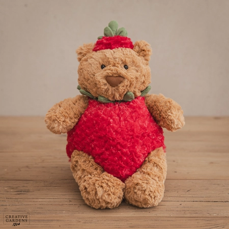 Jelly Cat Bartholomew Bear Strawberry