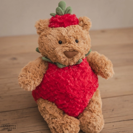 Jelly Cat Bartholomew Bear Strawberry