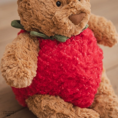 Jelly Cat Bartholomew Bear Strawberry