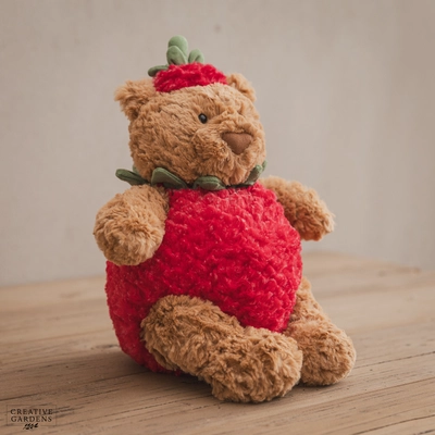 Jelly Cat Bartholomew Bear Strawberry