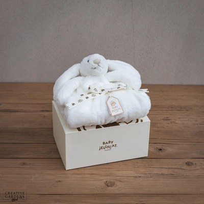 Jelly Cat Bashful Luxe Bunny Luna Blankie
