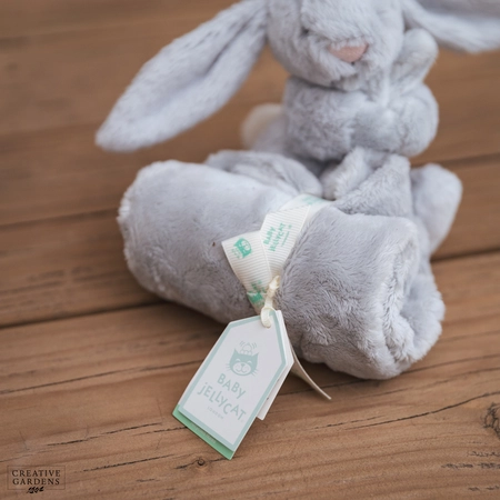 Jelly Cat Bashful Silver Bunny Soother - image 2