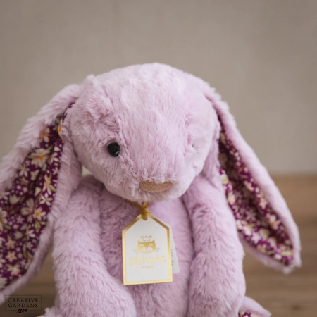 Jelly Cat Thistlepop Blossom Luxe Bunny Original - image 3