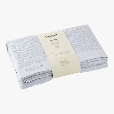 Lafuma Sunbed / XL Recliner Towel - Grey - image 2