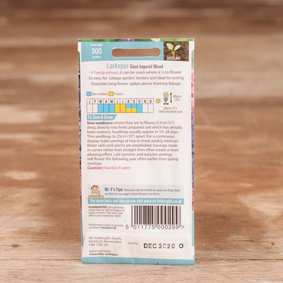 Larkspur Giant Imperial Mix - image 2