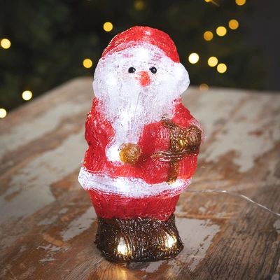 LED Acrylic Santa - image 1