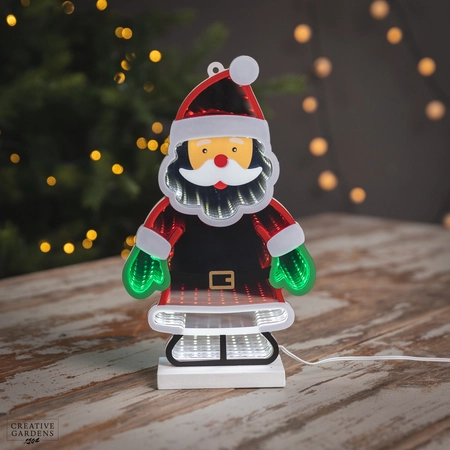 LED Acrylic Santa Light - image 1