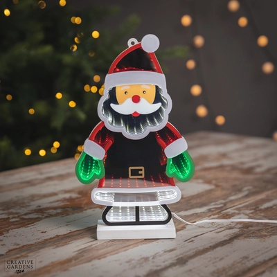 LED Acrylic Santa Light