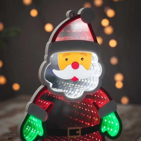 LED Acrylic Santa Light - image 3