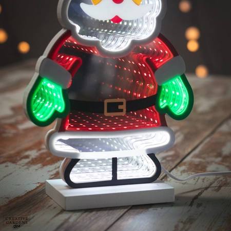 LED Acrylic Santa Light - image 4