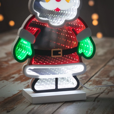 LED Acrylic Santa Light - image 4