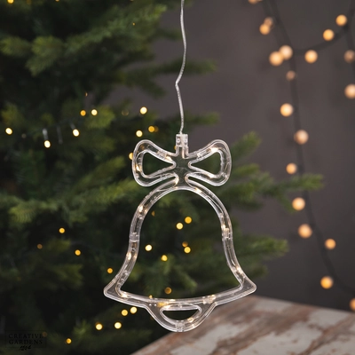 LED Bell Window Décor - Warm White