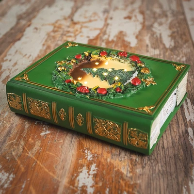 LED Book Decoration - Green - image 2
