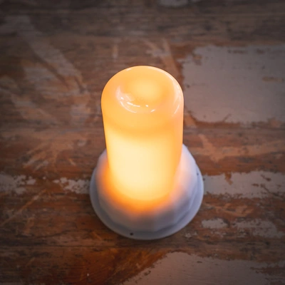 LED Candle Plastic Fire Flame Effect - image 2