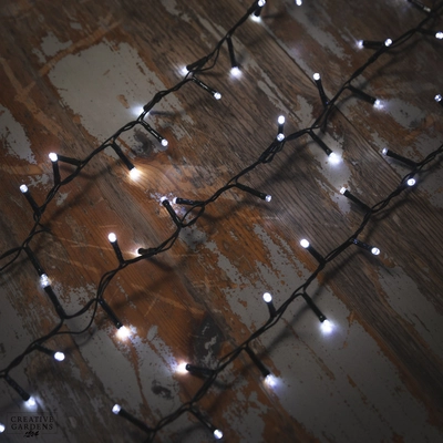 1500 LED Compact Christmas Lights - Cool White - image 2