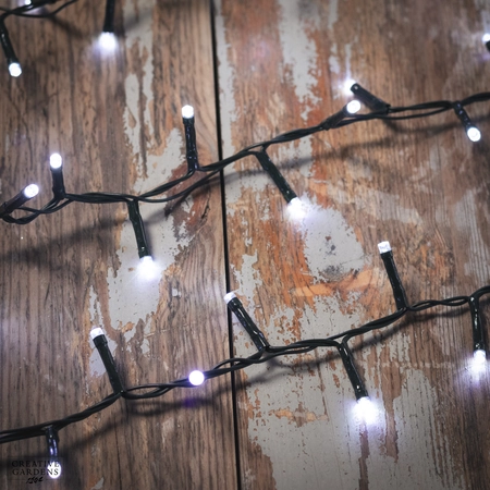 1500 LED Compact Christmas Lights - Cool White - image 3