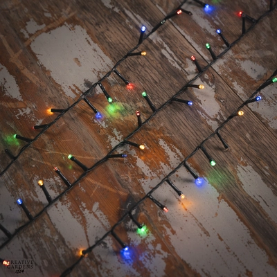LED Compact Christmas Lights - Multi