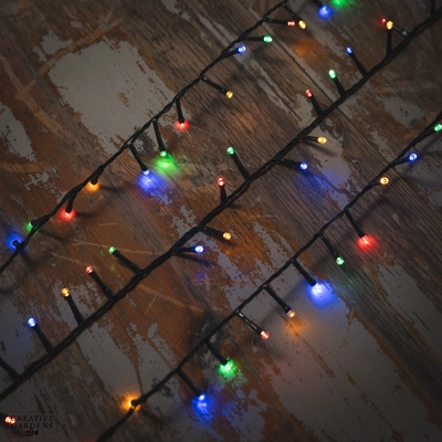 2000 LED Compact Christmas Lights - Multi - image 2