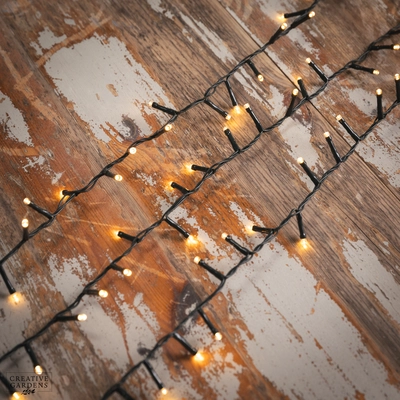 LED Compact Christmas Lights - Warm White